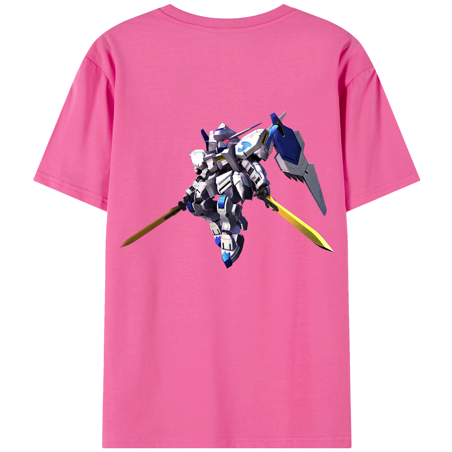（画像用） 機動戦士ガンダム Mobile Suit Gundam レディース半袖Tシャツ(バックプリント)